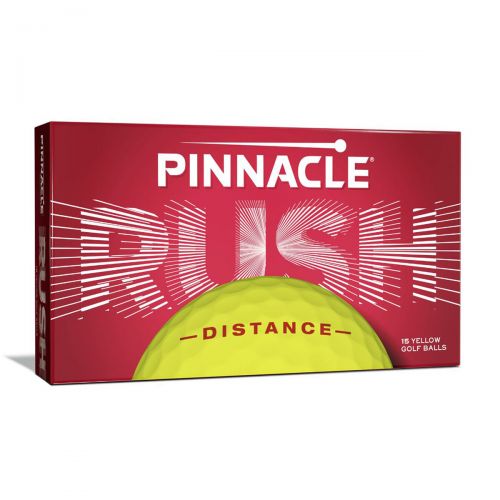  Pinnacle Rush Yellow Golf Balls 15 Pack