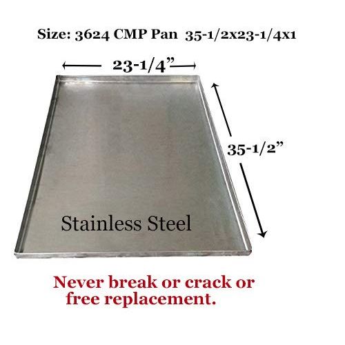  Pinnacle Systems Replacement Tray For Dog Crate  Chew-Proof and Crack-Proof Metal Pan for Dog Crates Lifetime Guarantee -36 Inch