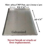 Pinnacle Systems Replacement Tray For Dog Crate  Chew-Proof and Crack-Proof Metal Pan for Dog Crates Lifetime Guarantee -36 Inch