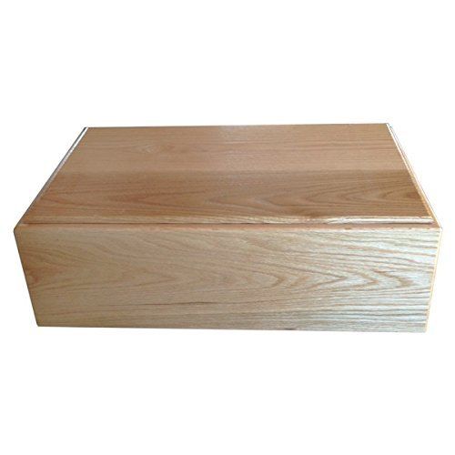  Pinnacle Woodcraft Wooden Pet Casket  Funeral and Burial Coffin for Dogs and Cats  Wood Dog Burial Box Handmade by Amish Craftsman - 30, Large