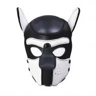 Pinwe Dog Head Masks Costume Party Puppy Hood Cosplay Blindfold Breathable Halloween Masquerade Mask