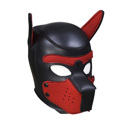  Pinwe Dog Head Masks Costume Party Puppy Hood Cosplay Blindfold Breathable Halloween Masquerade Mask