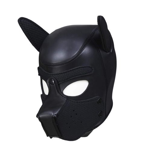  Pinwe Dog Head Masks Costume Party Puppy Hood Cosplay Blindfold Breathable Halloween Masquerade Mask