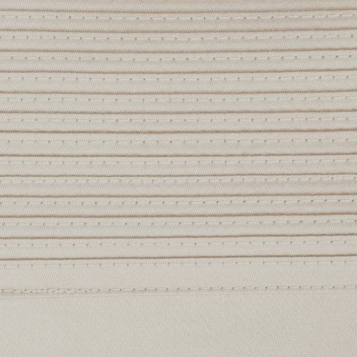  Pinzon by Amazon Pinzon 400-Thread-Count Egyptian Cotton Sateen Pleated Hem Sheet Set - Queen, Parchment
