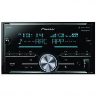 Pioneer MVH-S600BS Double-DIN In-Dash Car Stereo Digital Media Receiver with Bluetooth, SiriusXM Ready & 3 Pairs Of High-Volt RCA Preamp Outputs