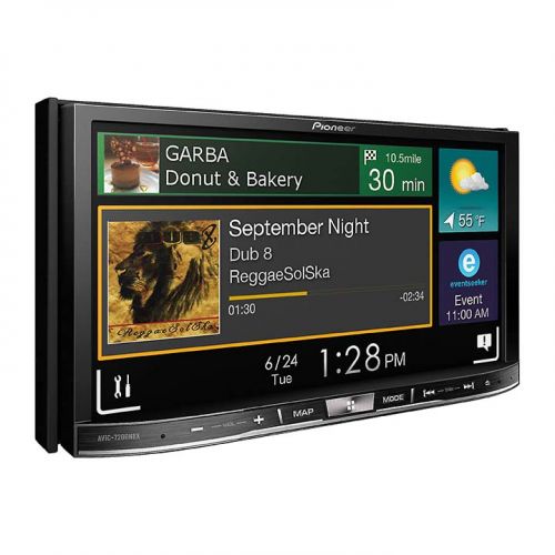 파이오니아 Pioneer 7 D.Din Nav Receiver w/BTApple CarPlay