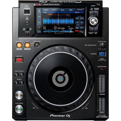 파이오니아 Pioneer},description:Based on its predecessor, the XDJ-1000MK2 improves usability through enhanced track browsing and support for high-resolution FLAC and ALAC audio files. It inhe