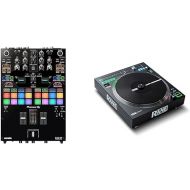 Pioneer DJ DJM-S7 2-channel Mixer for Serato DJ & RANE DJ Twelve MKII | 12-Inch Motorized Vinyl Like MIDI Turntable with USB MIDI & DVS Control for Traktor, Virtual DJ & Serato DJ (TWELVEMKII)