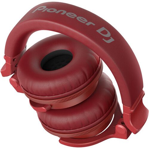 파이오니아 Pioneer DJ HDJ-CUE1 Bluetooth DJ Headphones (Matte Red)