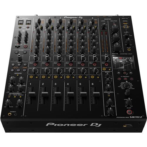 파이오니아 Pioneer DJ DJM-V10-LF 6-Channel Professional DJ Mixer (Black)