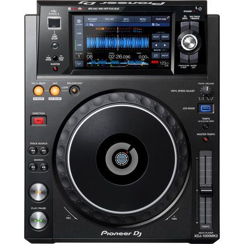 파이오니아 Pioneer DJ XDJ-1000MK2 - High-Performance Multi-Player DJ Deck with Touch Screen