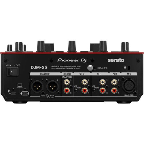 파이오니아 Pioneer DJ DJM-S5 2-Channel DJ Battle Mixer