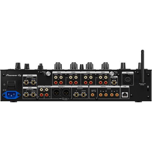 파이오니아 Pioneer DJ DJM-A9 4-Channel Digital Pro-DJ Mixer with Bluetooth (Black)