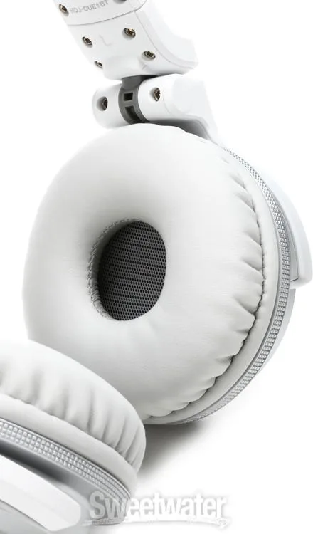 파이오니아 Pioneer DJ HDJ-CUE1BT On-ear Bluetooth DJ Headphone - White