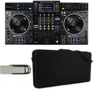 Pioneer DJ XDJ-XZ Digital DJ System with Carrying Case and Flash Drive