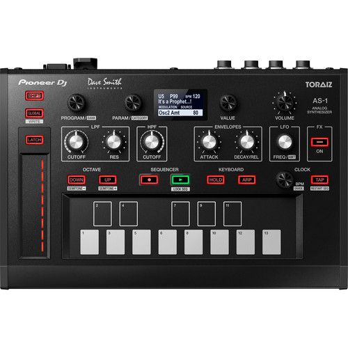 파이오니아 Pioneer DJ Toraiz AS-1 Monophonic Analog Synthesizer - Dave Smith Instruments