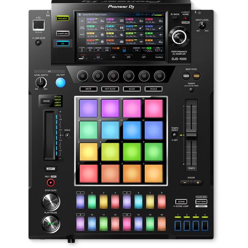 파이오니아 Pioneer DJ DJS-1000 - Standalone DJ Sampler (Black)