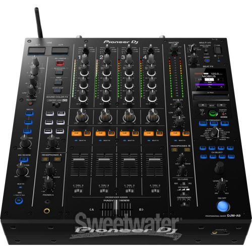 파이오니아 Pioneer DJ DJM-A9 4-channel DJ Mixer Demo