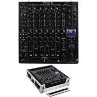Pioneer DJ DJM-V10 6-channel DJ Mixer with Odyssey ATA Flight Case