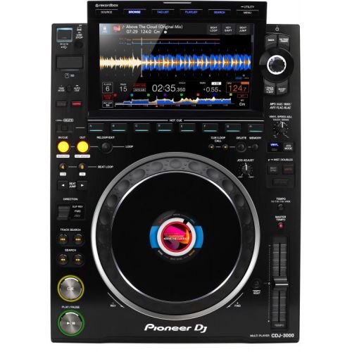 파이오니아 Pioneer DJ DJM-A9 4-channel DJ Mixer with Effects and Dual CDJ3000 Media Player Bundle