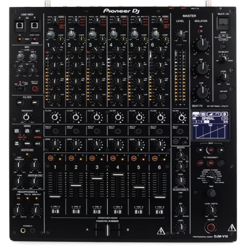 파이오니아 Pioneer DJ DJM-V10 6-channel DJ Mixer with Decksaver Cover