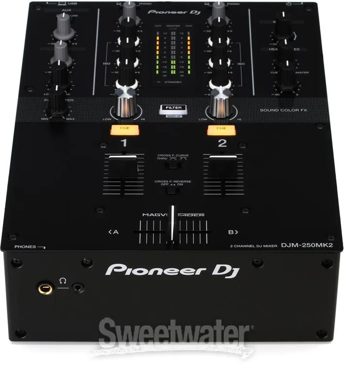 파이오니아 Pioneer DJ DJM-250MK2 2-channel DJ Mixer Demo