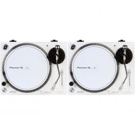 Pioneer DJ PLX-500 Direct Drive Turntable Pair - White
