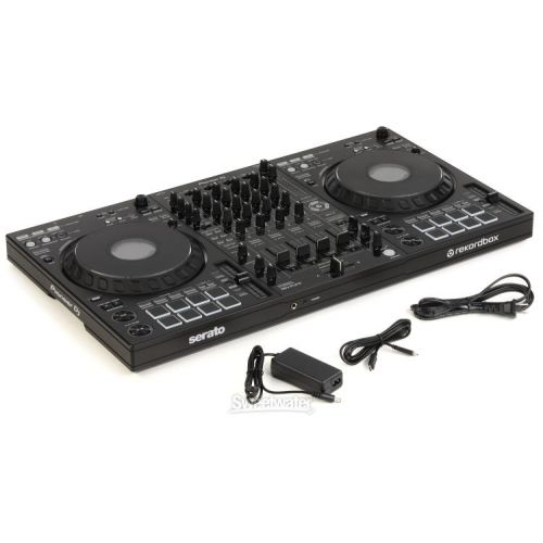 파이오니아 Pioneer DJ DDJ-FLX10 4-deck DJ Controller with Black Flight Case