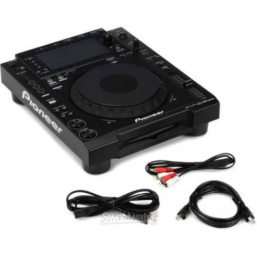 파이오니아 Pioneer DJ CDJ-900NXS Professional DJ Media Player and Odyssey Hard Case - Black