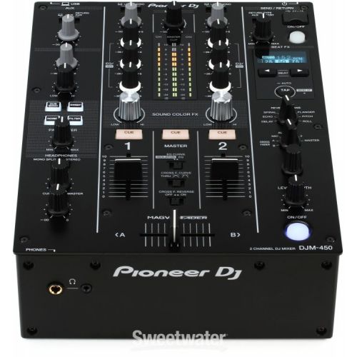 파이오니아 Pioneer DJ DJM-450 2-channel DJ Mixer