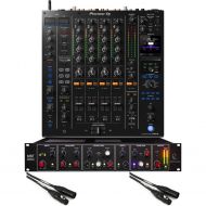 Pioneer DJ DJM-A9 4-channel DJ Mixer and Rupert Neve Designs Master Bus Transformer Bundle