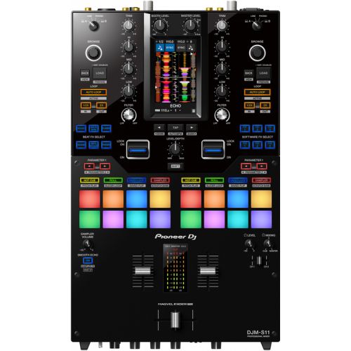 파이오니아 Pioneer DJ DJM-S11 2-channel Mixer for Serato DJ with Magma Carry Case