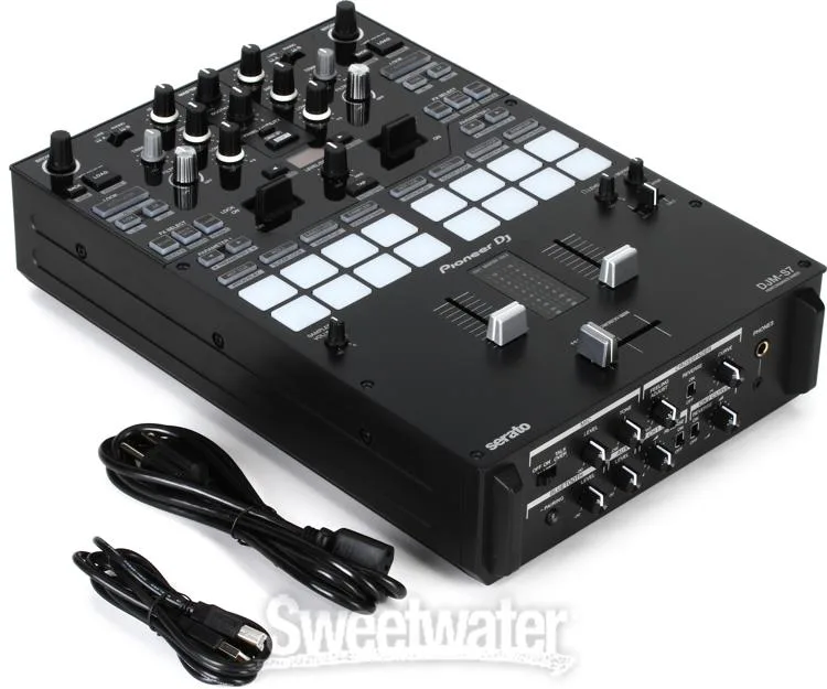 파이오니아 Pioneer DJ DJM-S7 2-channel Mixer for Serato DJ with Decksaver Cover