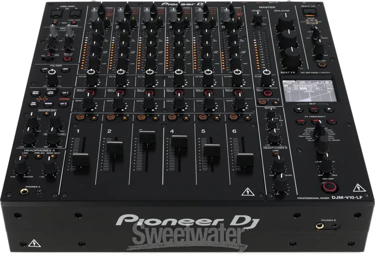 파이오니아 Pioneer DJ DJM-V10 Long Fader 6-channel DJ Mixer Demo