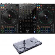 Pioneer DJ DDJ-FLX10 4-deck DJ Controller with Decksaver