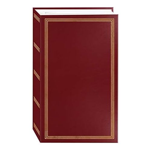 파이오니아 Pioneer Photo Albums 3-ring pocket BURGUNDY album for 504 photos - 4X6