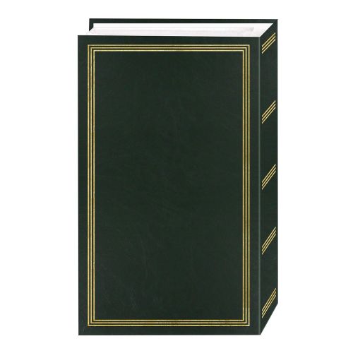 파이오니아 Pioneer Photo Albums 3-Ring Photo Album 504 Pockets Hold 4x6 Photos, Hunter Green