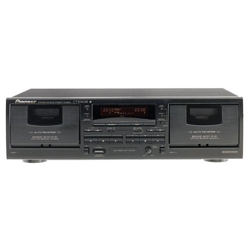 파이오니아 [아마존베스트]Pioneer CT-W404R Dual Cassette Deck (Discontinued by Manufacturer)