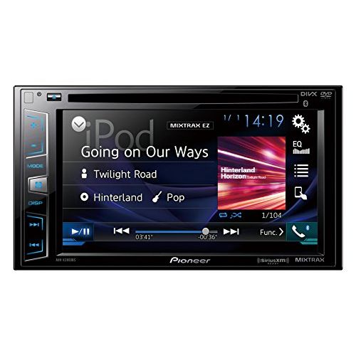 파이오니아 Pioneer AVH-X2800BS In-Dash DVD Receiver with 6.2 Display, Bluetooth, SiriusXM-Ready (Discontinued by Manufacturer)