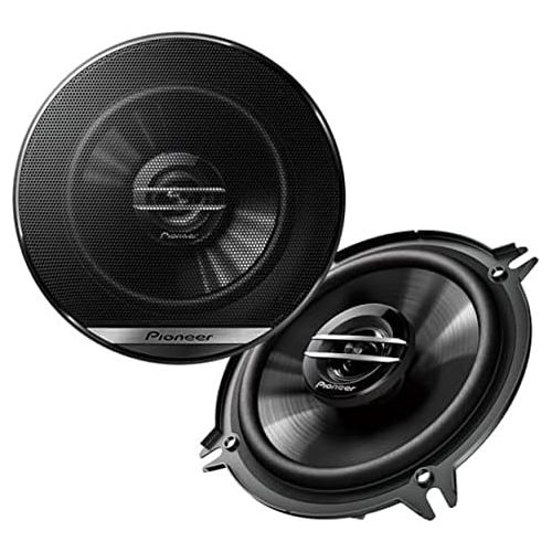 파이오니아 Pioneer TS G1320F 2 way coaxial car speakers (250 W), 13 cm, powerful sound, IMPP membrane for optimal bass, 35 W rated input power, 44.3 mm mounting depth, black, 2 speakers