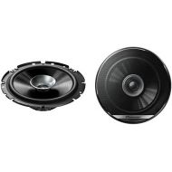 Pioneer TS G1710F Dual Diaphragm Car Speaker (280 W), 17 cm, Powerful Sound, IMPP Membrane for Optimal Bass, 40 W Rated Input, 49.7 mm Installation Depth, Black, 2 Speakers