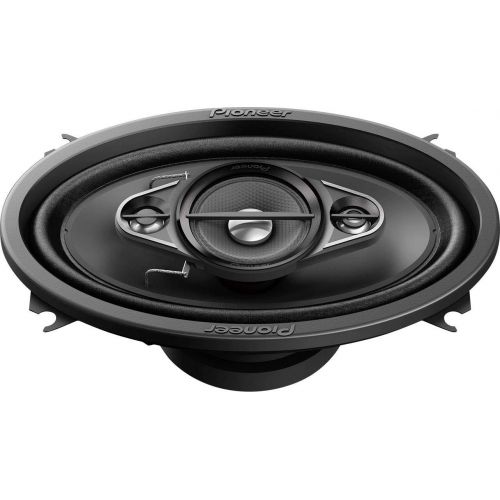 파이오니아 Pioneer TS A4670F 4 Way Coaxial Speaker (210 W), 4 x 6 (10 x 15 cm), IMPP Membrane for Powerful Bass, 2 Speakers, Black
