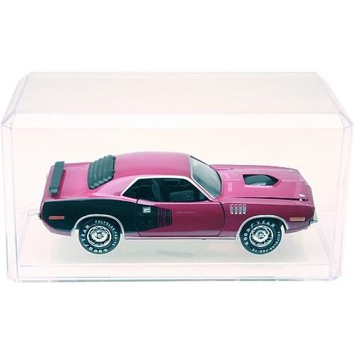 파이오니아 Pioneer Plastics 24 Clear Acrylic Display Cases for 1:24 Scale Cars - 9 x 4.375 x 4.125