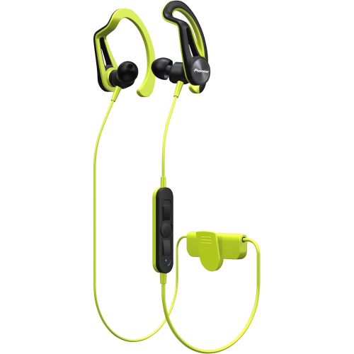 파이오니아 Pioneer Wireless Sweat-Resistant Sports Earphones, Yellow SE-E7BT(Y)