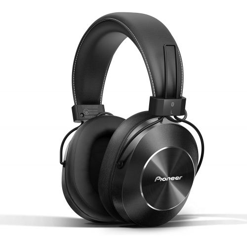 파이오니아 Pioneer Bluetooth and High-Resolution Over Ear Wireless Headphone, Brown (SE-MS7BT-T)