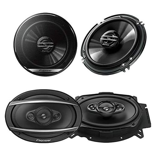 파이오니아 Pioneer PIONEER SPEAKER PACKAGE 1 Pair 6.5 TS-G1645R 250 Watts + 1 Pair 6X9 TS-A6965R 400 Watts**