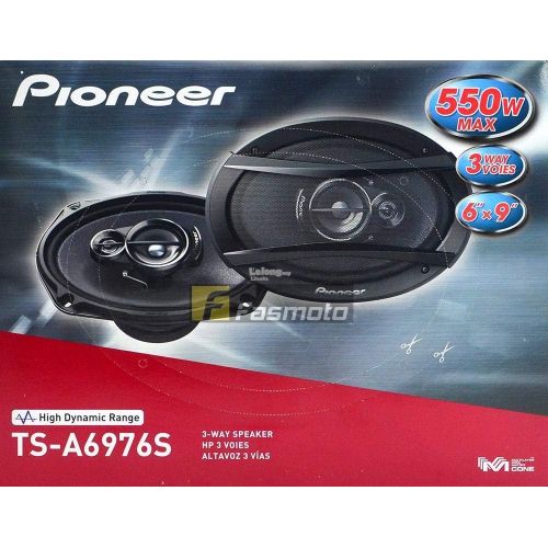 파이오니아 Pioneer TS-A6976S 6 Inch X 9 Inch 550W 3-Way Speakers