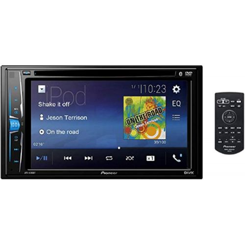 파이오니아 Pioneer AVH-A205BT Touch-Screen AV Multimedia Player Bluetooth, iPodiPhone, USB & Aux-in, 6.2