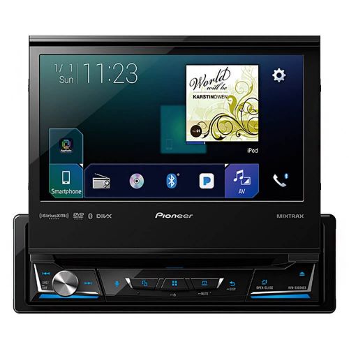 파이오니아 Pioneer AVH-3300NEX 7 Flip Out DVD Receiver with CarPlay, Android Auto and Bluetooth