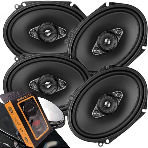 파이오니아 4 Pioneer 5x7  6x8 Inch 4-Way 350 Watt Car Stereo Speakers Four | TS-A6886R